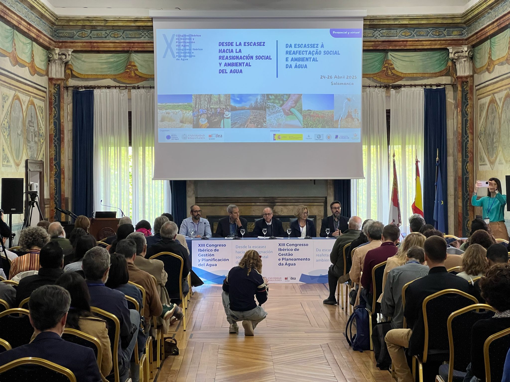 Innauguración XIII Congreso Ibérico de Gestión del Agua