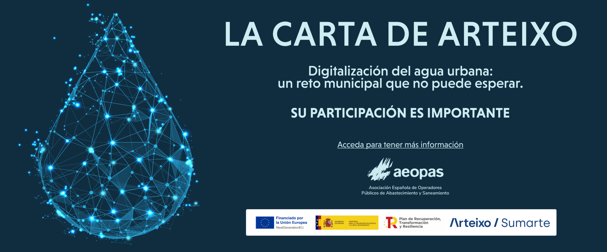 Cartel principal web - La carta de Arteixo