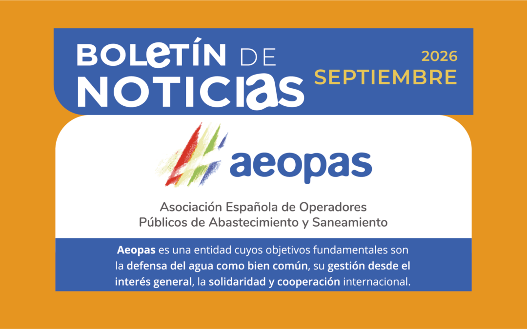 Cabecera del boletín de AEOPAS de septiembre de 2026