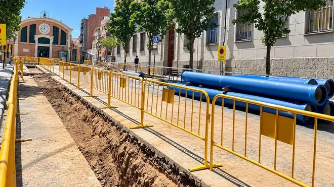 Renovación de la red de agua de Terrassa